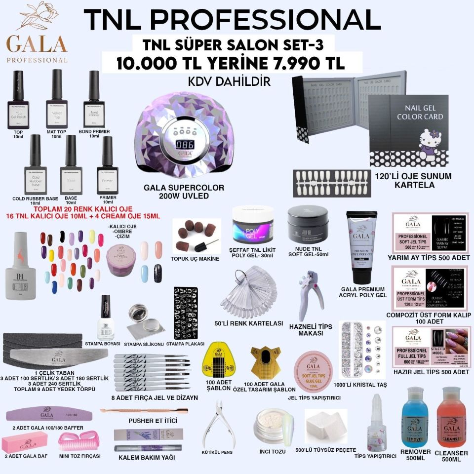 TNL - SÜPER SALON SET - 3