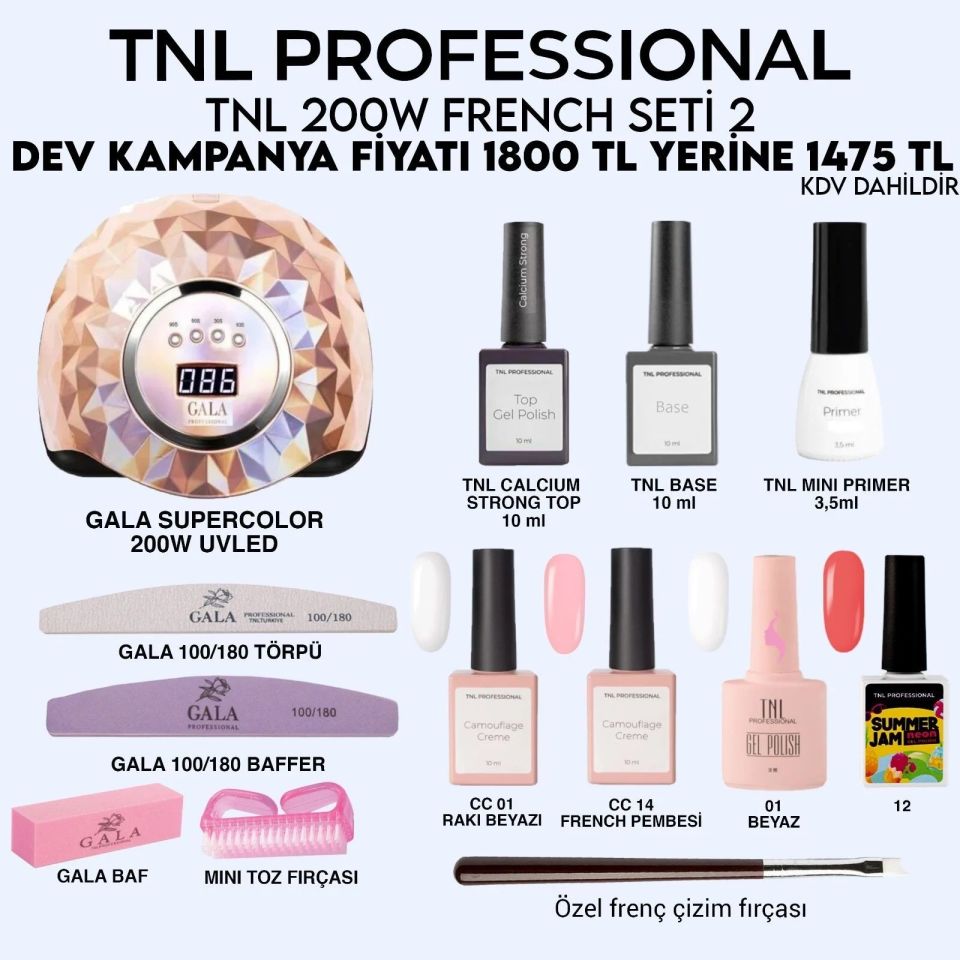 TNL - 200W CİHAZLI FRENCH SET - 2