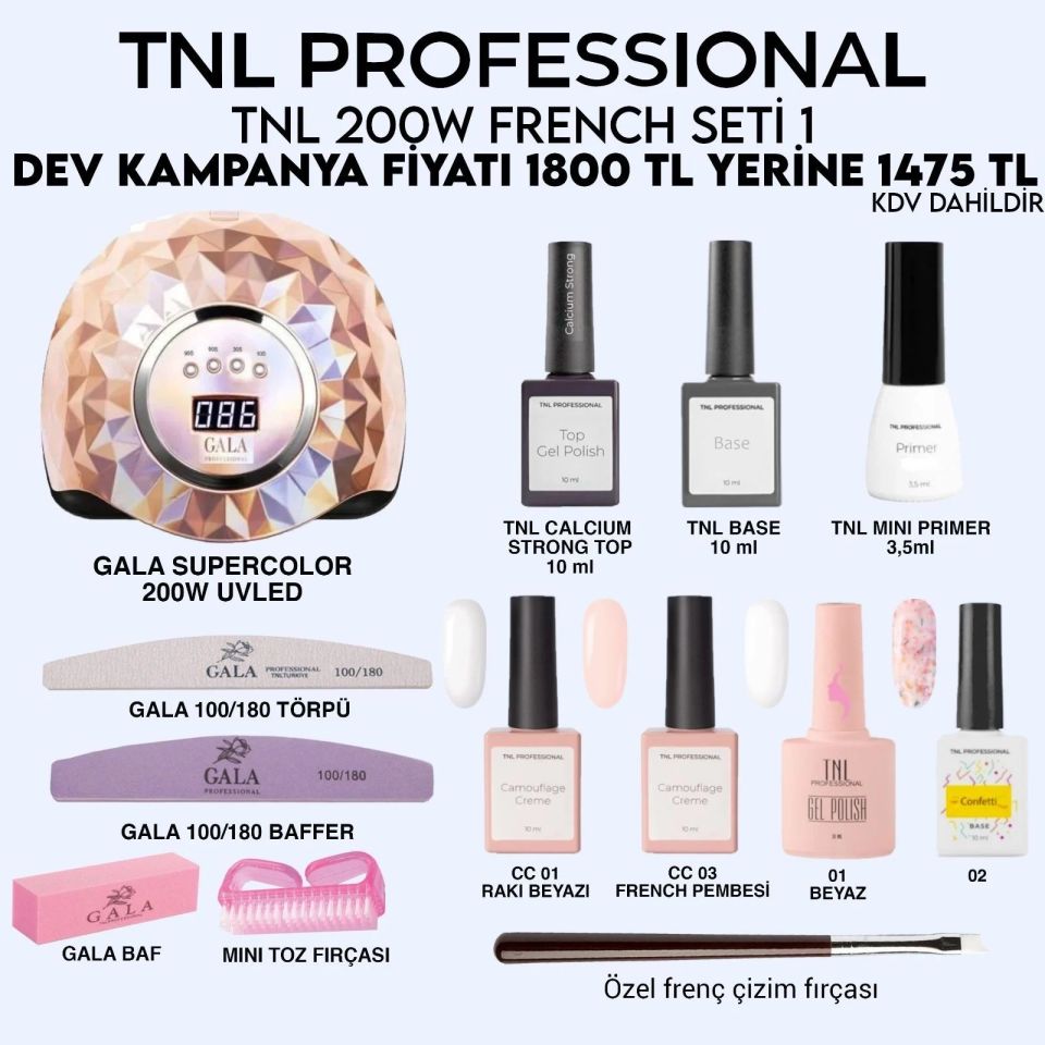 TNL - 200W CİHAZLI FRENCH SET - 1